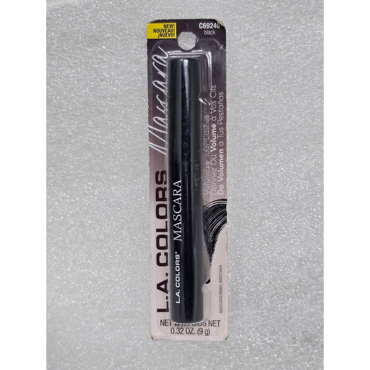 L.A. Colors Mascara Black 0.32 Oz Volumizing Lash Enhancer c69240