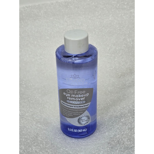 Studio Selection Oil-Free Eye Makeup Remover Cleanser 5.5 OZ 163mL Paraben-Free