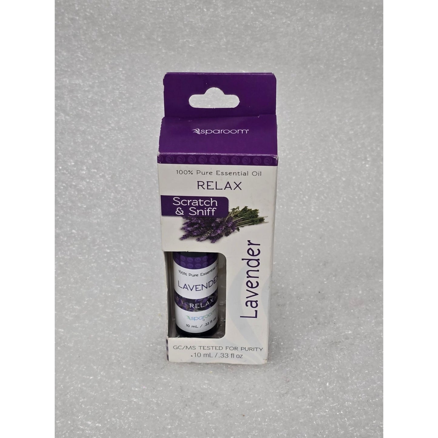 Sparoom Relax Lavender Essential Oil 10mL .33 oz Aromatherapy