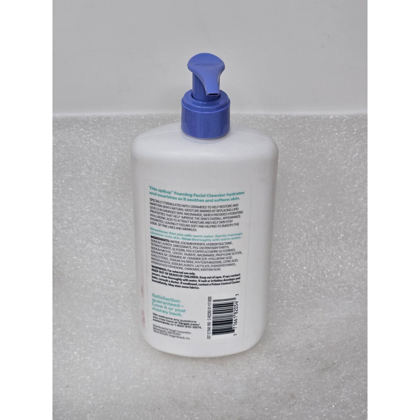 Foaming Facial Cleanser With Ceramides 12 Fl Oz Normal To Oily Skin By Up & Up