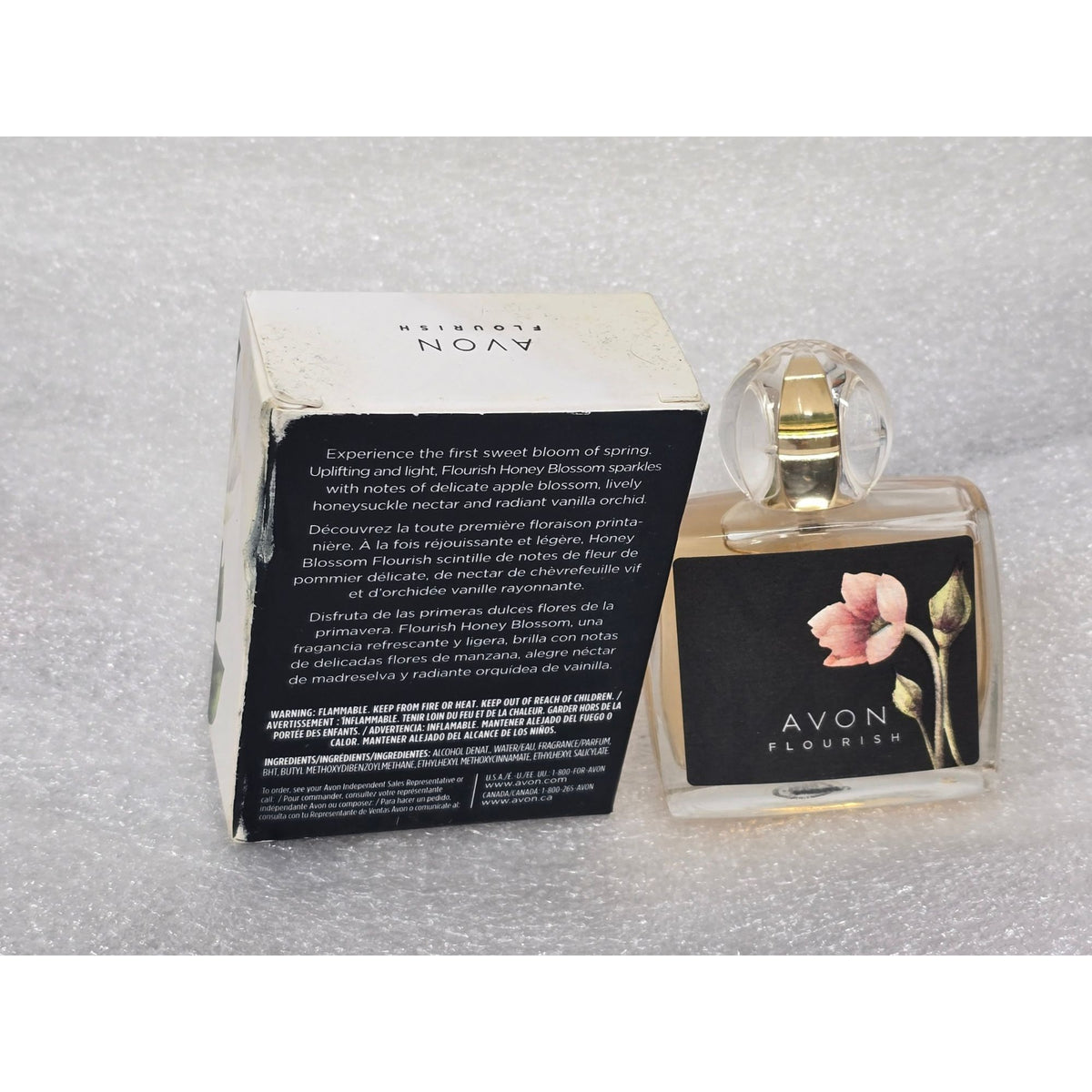 Avon Flourish Honey Blossom Eau De Parfum Perfume 50ml Spray New In Box