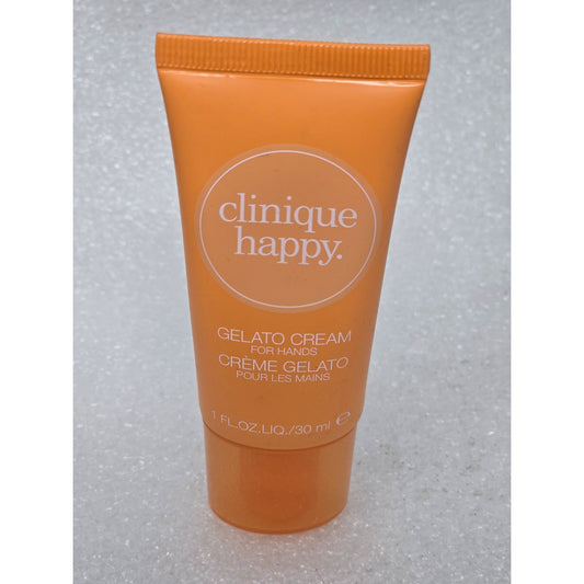 Clinique Happy Gelato Cream For Hands 1 Fl Oz Travel Size