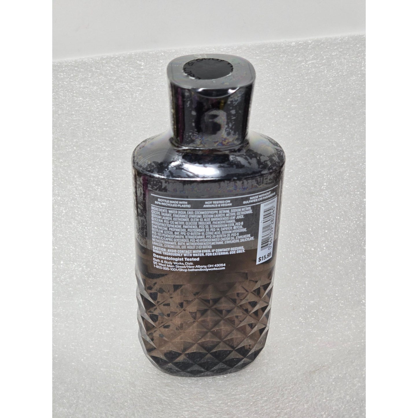 Vanilla Noir Bath & Body Works 3-In-1 Hair Face & Body Wash Mens Collection 10oz