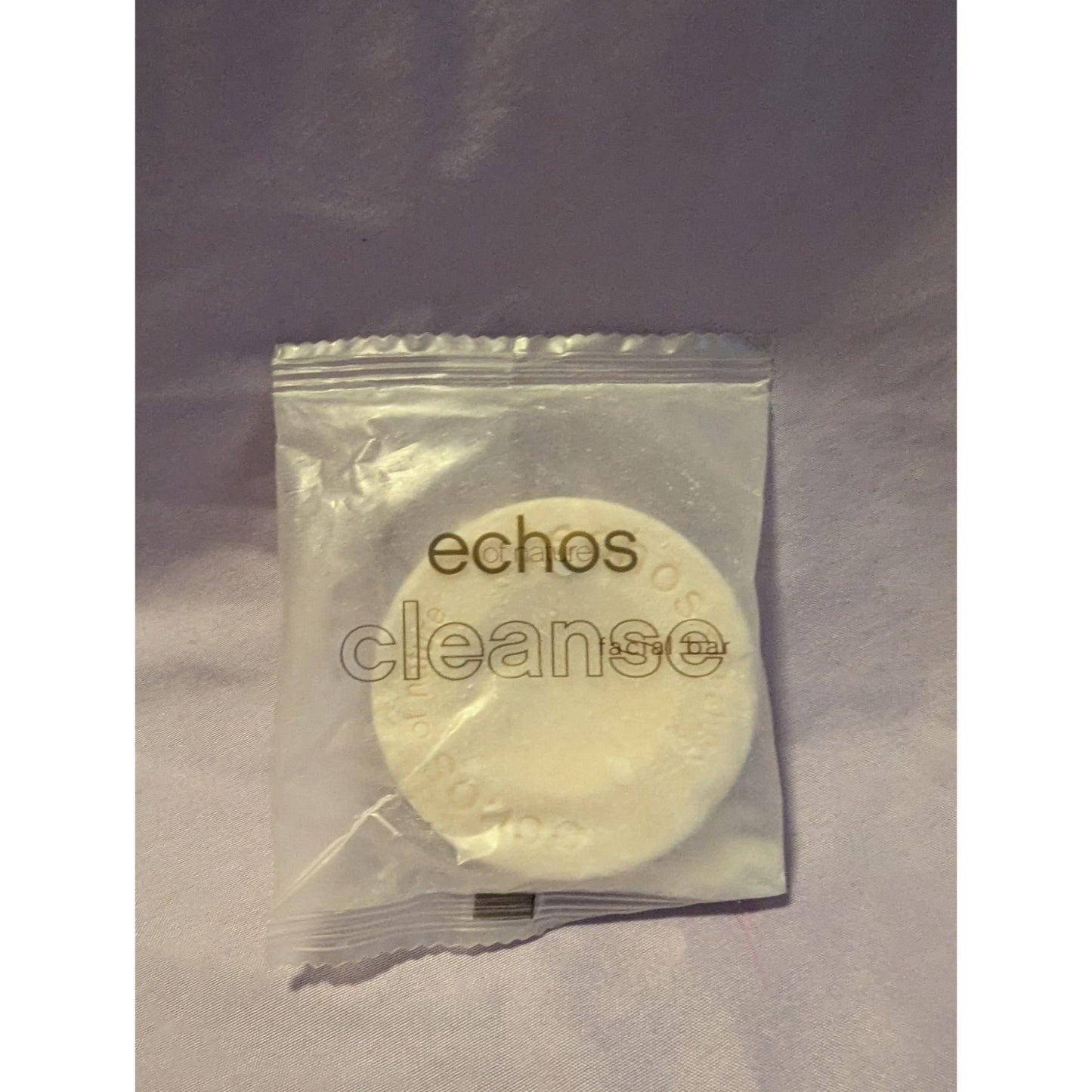 Echos Cleanse 1 Oz Round Hotel Soap Individually Wrapped