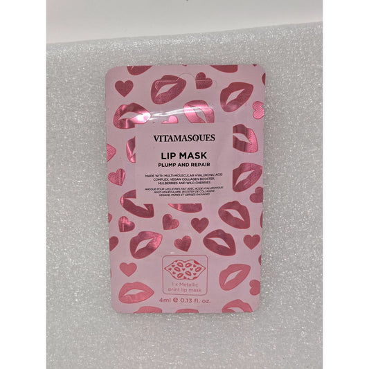 Vitamask Lip Mask Plump & Repair 4ml Metallic Print Sheet