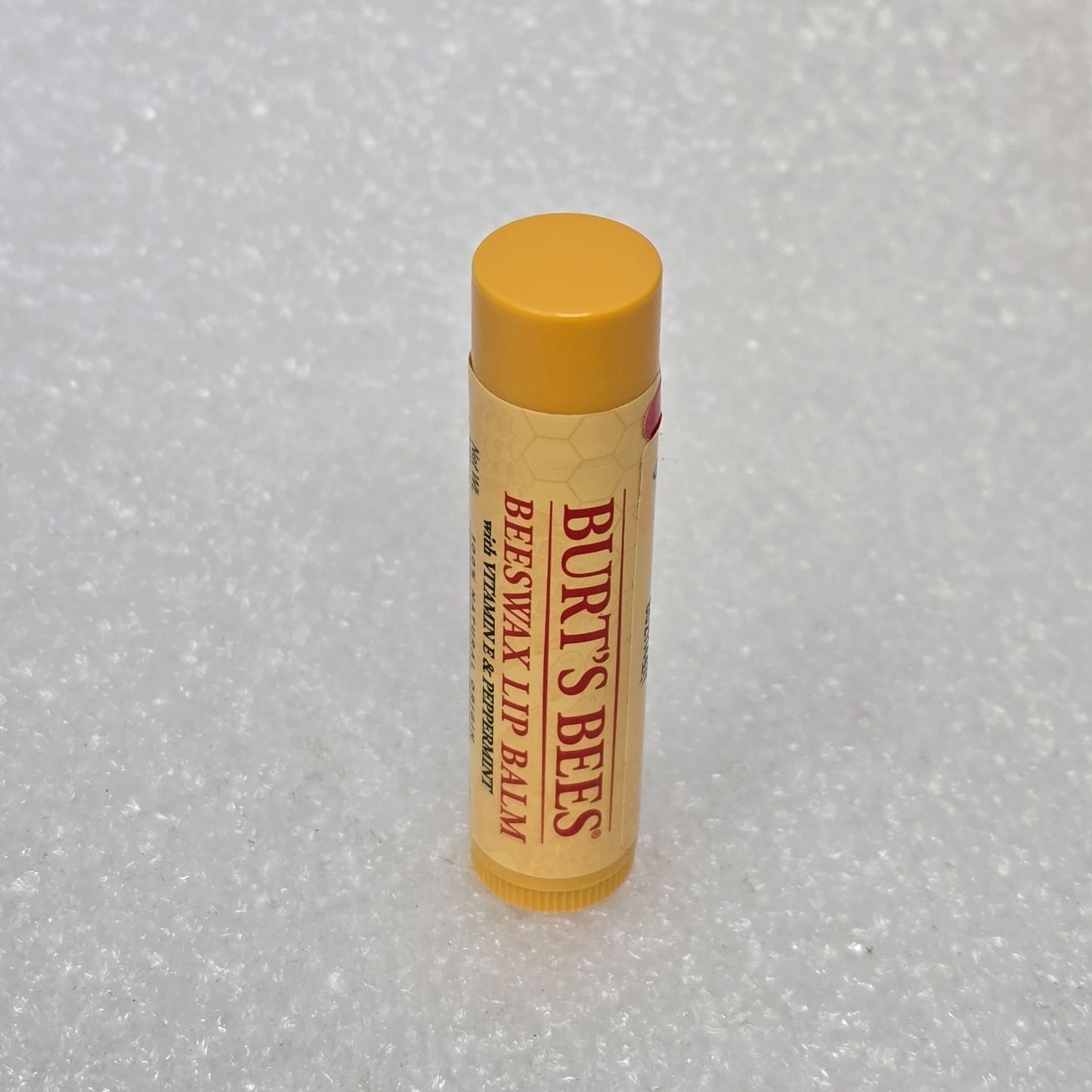 Burts Bees Beeswax Lip Balm With Vitamin E & Peppermint 0.15 Oz Tube