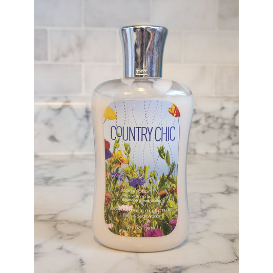 Bath & Body Works Country Chic Body Lotion With Shea Butter & Vitamin E 8 Fl Oz