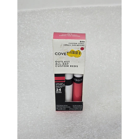 Covergirl Outlast All-Day Custom Reds Lip Color Custom Coral Long-Lasting