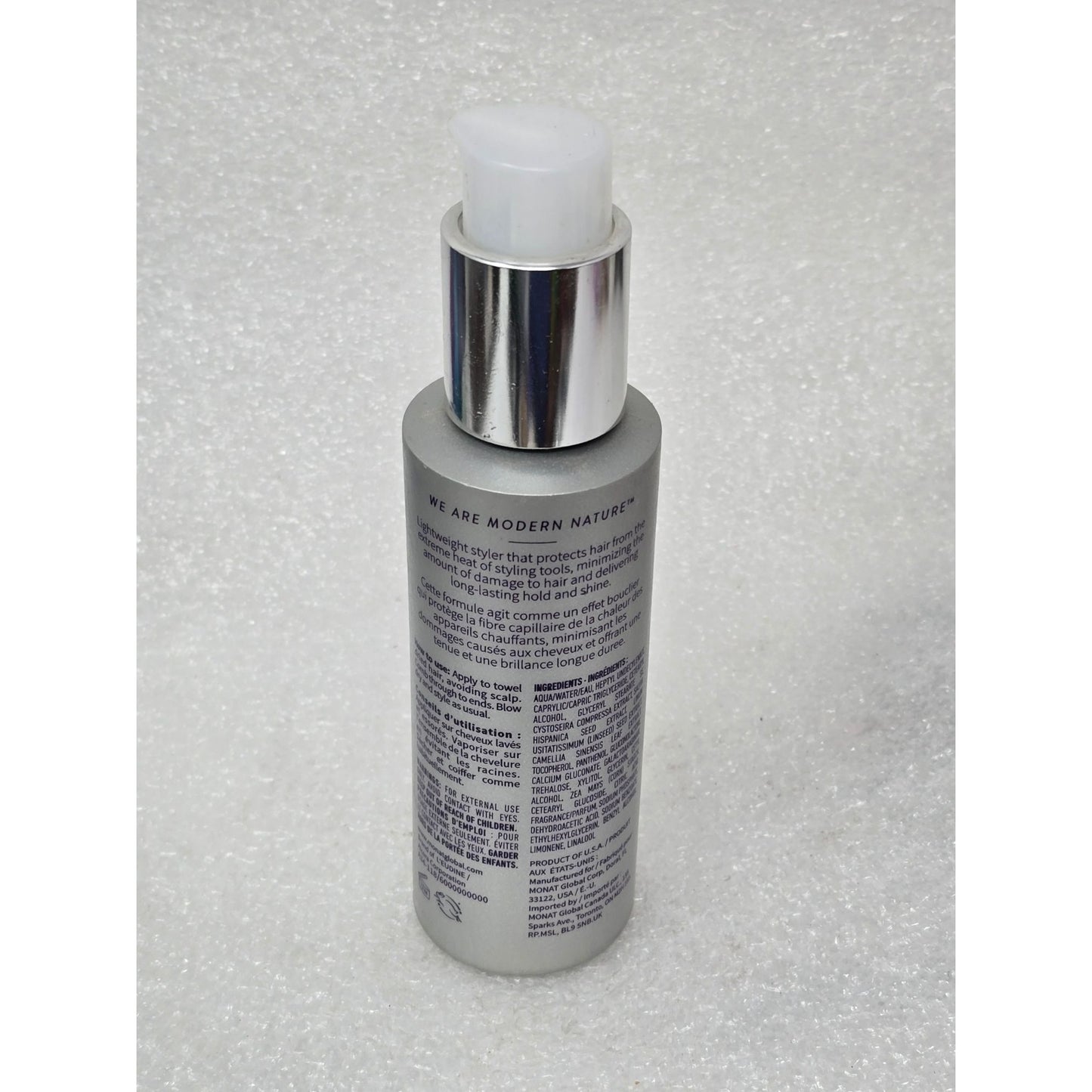Monat Studio One Thermal Protect Styling Shield 4.5 Oz For High-Heat Up To 450°F