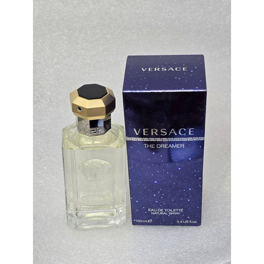 Versace The Dreamer Eau De Toilette Cologne 3.4 oz New In Box Men's Fragrance