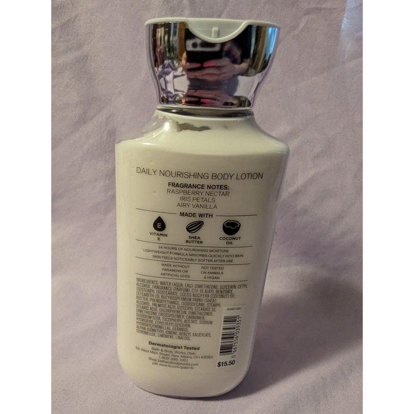 Bath & Body Works Butterfly  Daily Nourishing Body Lotion 8 oz