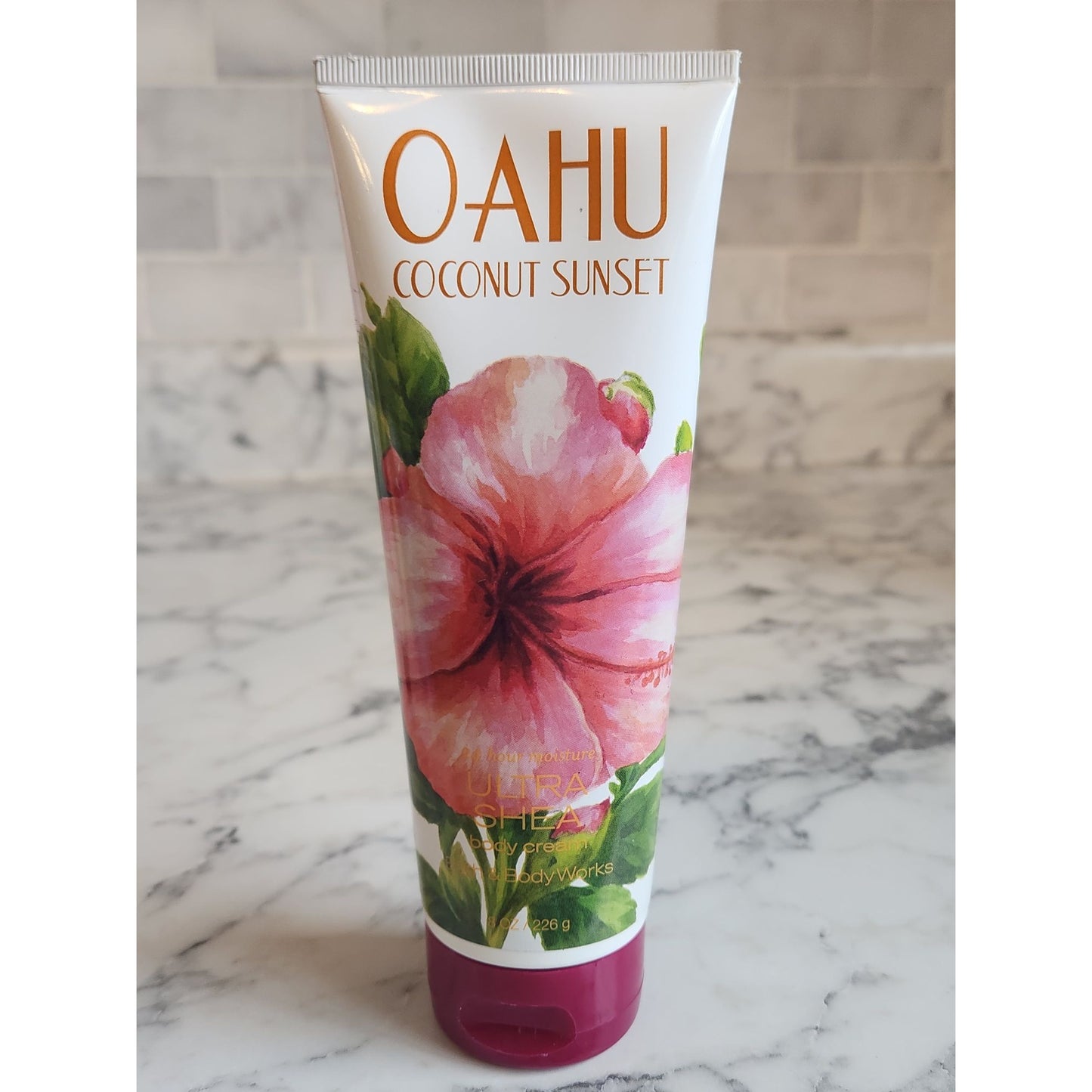 Bath & Body Works Oahu Coconut Sunset Ultra Shea Body Cream 8 Oz