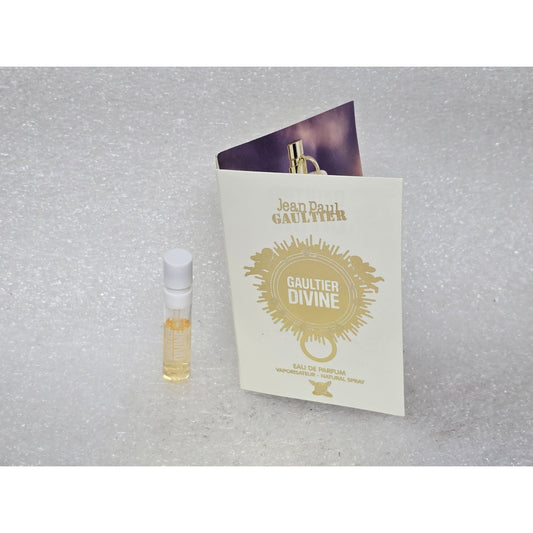 Jean Paul Gaultier Divine Eau De Parfum Perfume .05 oz Spray Sample With Card