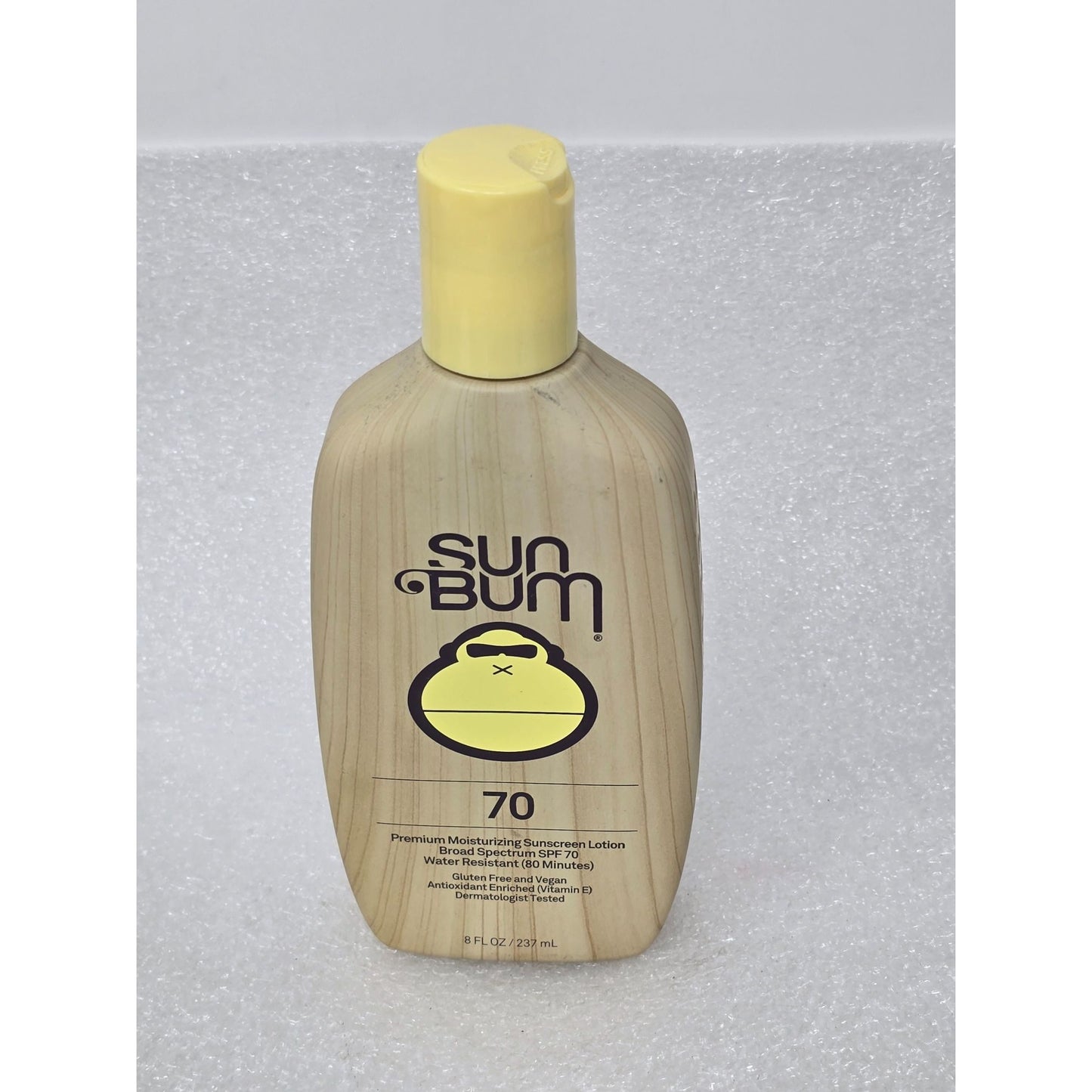 Sun Bum Premium Moisturizing Sunscreen Lotion SPF 70 Water Resistant 8 Fl Oz