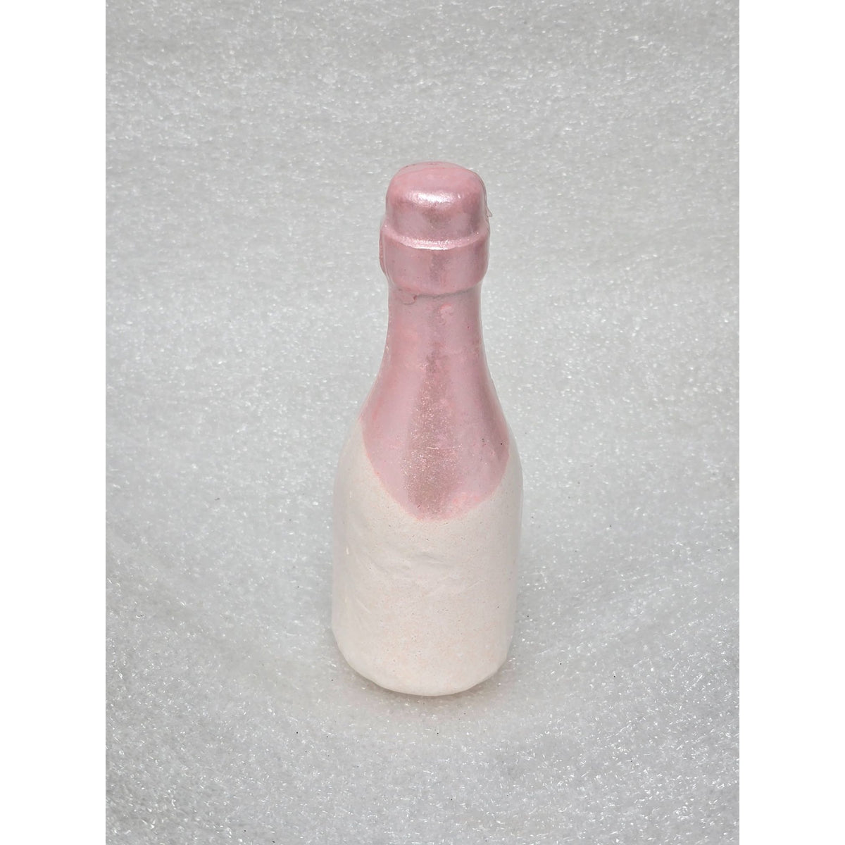 Onyx Bathhouse Champagne Wishes Shaped Bath Bomb 4 Oz Pink