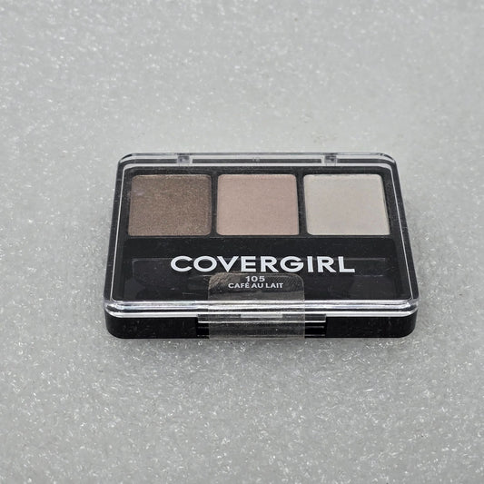 CoverGirl Eye Enhancers 3 Kit Shadows Café Au Lait 105 Neutral Shades Eyeshadow