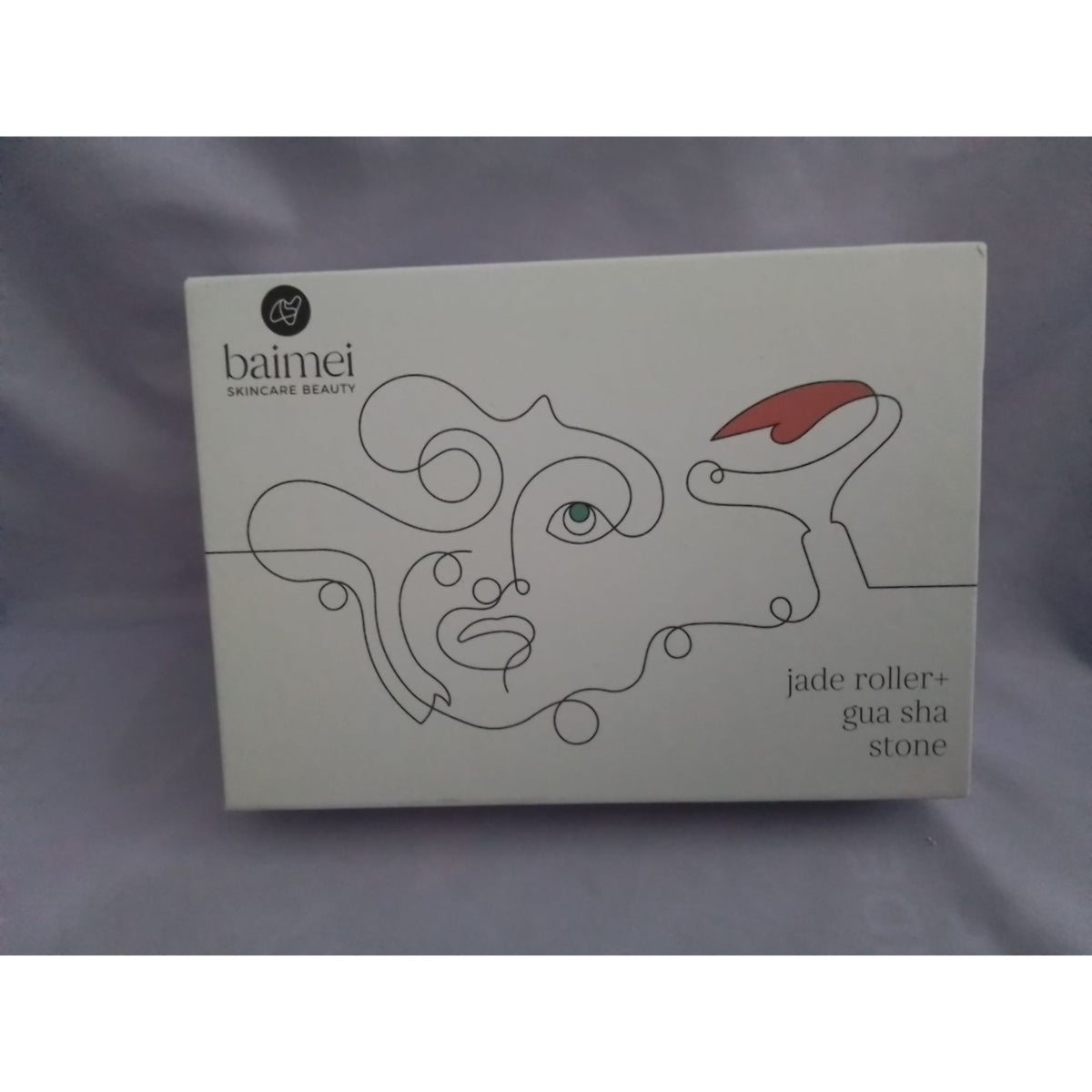 Jade Roller & Gua Sha Stone Set Baimei Skincare Beauty