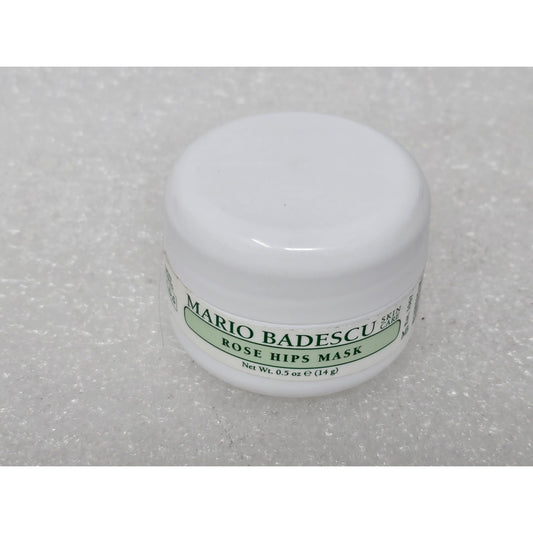 Mario Badescu Rose Hips Mask 0.5 Oz White Jar Travel Size