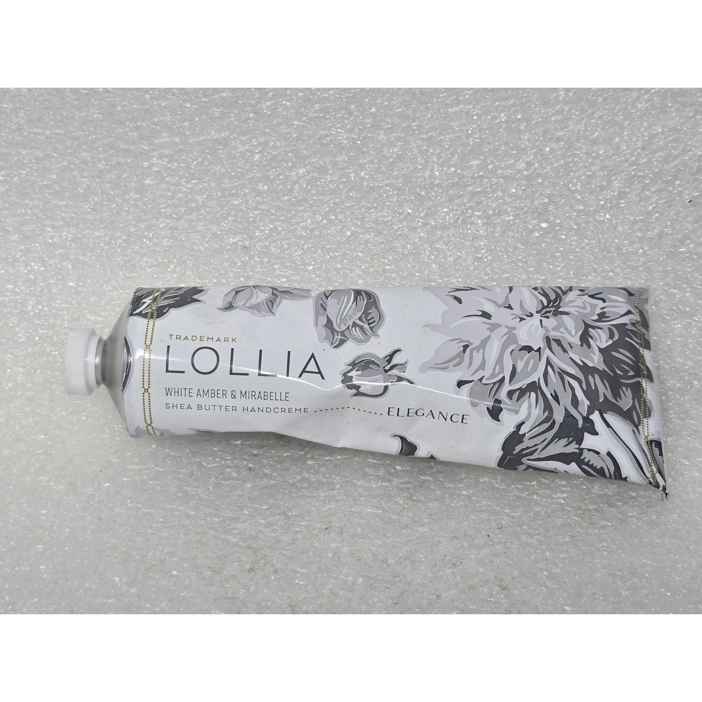 Lollia White Amber & Mirabelle Shea Butter Hand Creme Elegance Margot Elena 4 Oz