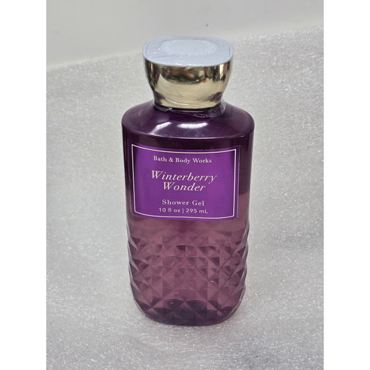 Bath & Body Works Winterberry Wonder Shower Gel 10 Fl Oz Dermatologist Tested