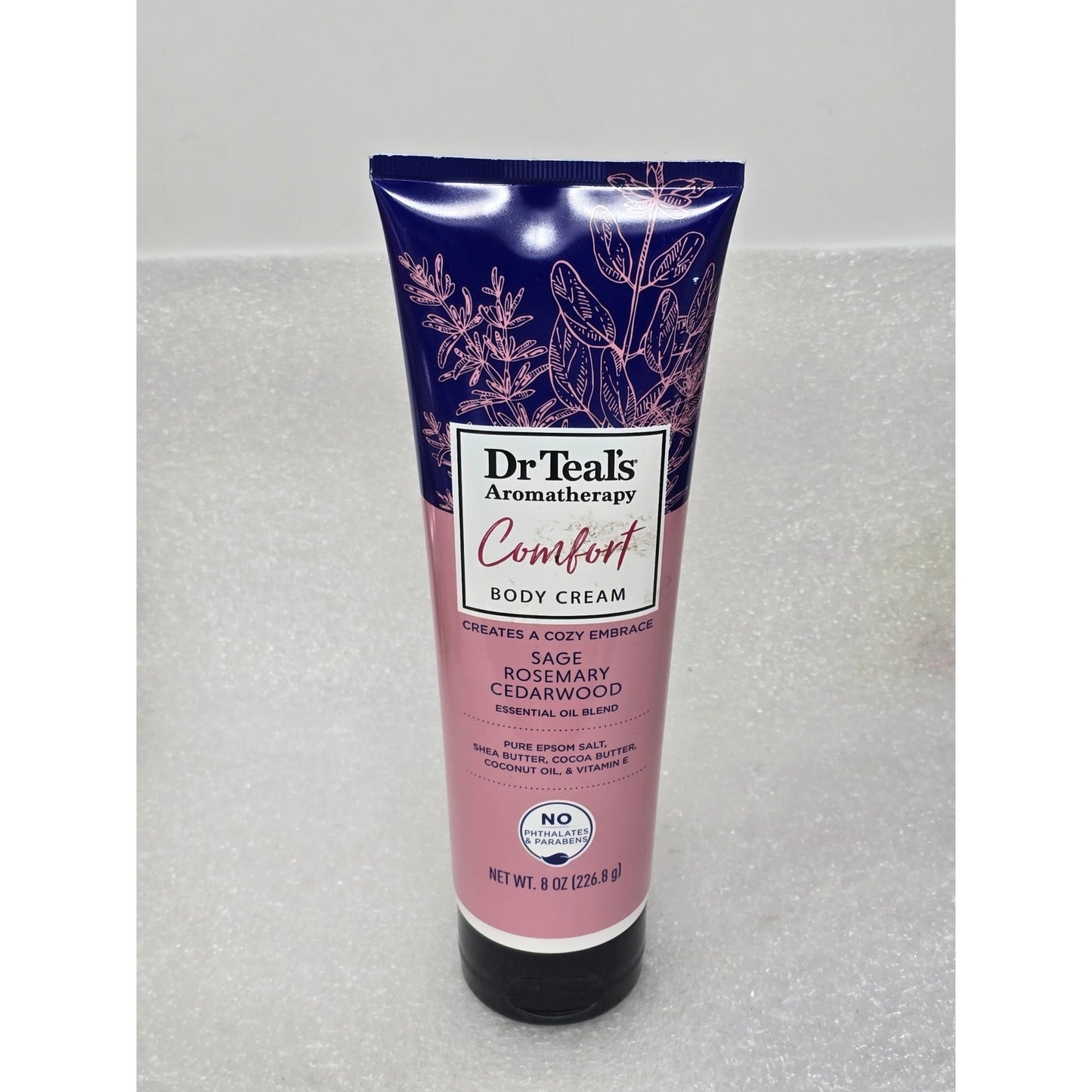 Dr Teal's Aromatherapy Comfort Body Cream Sage Rosemary Cedarwood 8 Oz