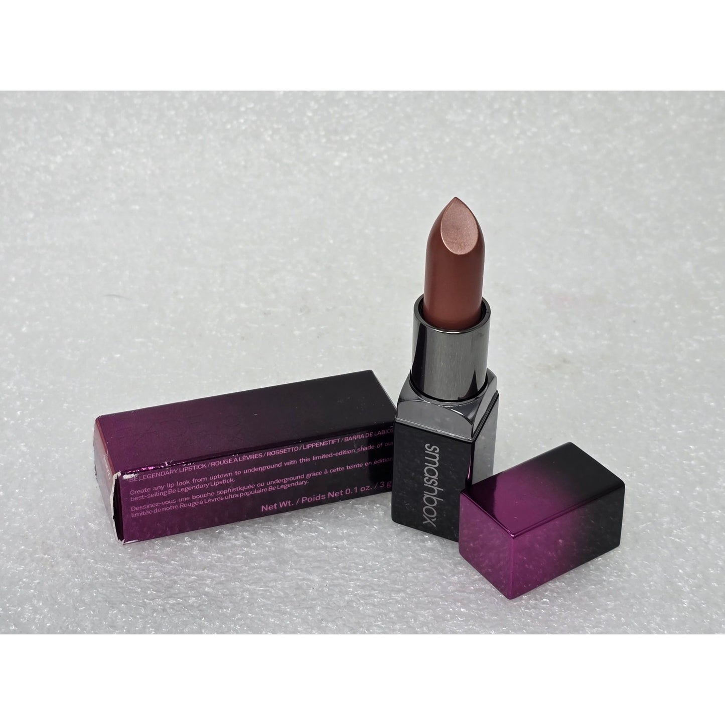 Smashbox Be Legendary Lipstick Cognac 0.1 Oz Fade To Black Collection