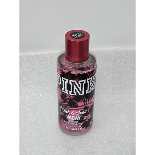 Victoria's Secret Pink Fresh & Clean Vacay Body Mist 8.4 Fl Oz Fragrance Spray