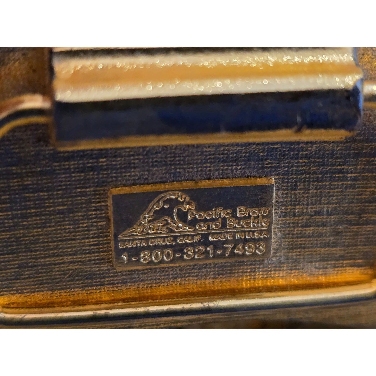 Pacific Brass & Buckle Copperstone Gold Project Limited Edition Belt Buckle VTG