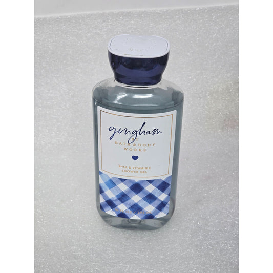Bath & Body Works Gingham Body Wash Shower Gel 10 Fl Oz Shea & Vitamin E