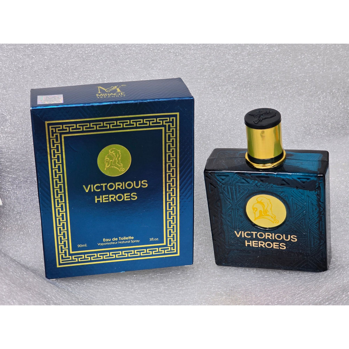 Mirage Brands Victorious Heroes Eau De Toilette Cologne For Men 3 oz Classic
