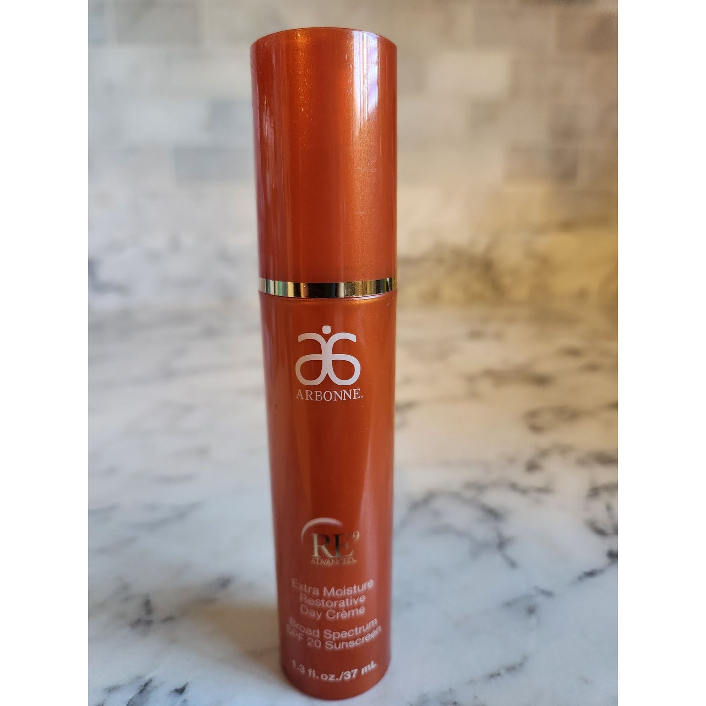 Arbonne RE9 Advanced Extra Moisture Restorative Day Crème SPF 20 1.3 Fl Oz