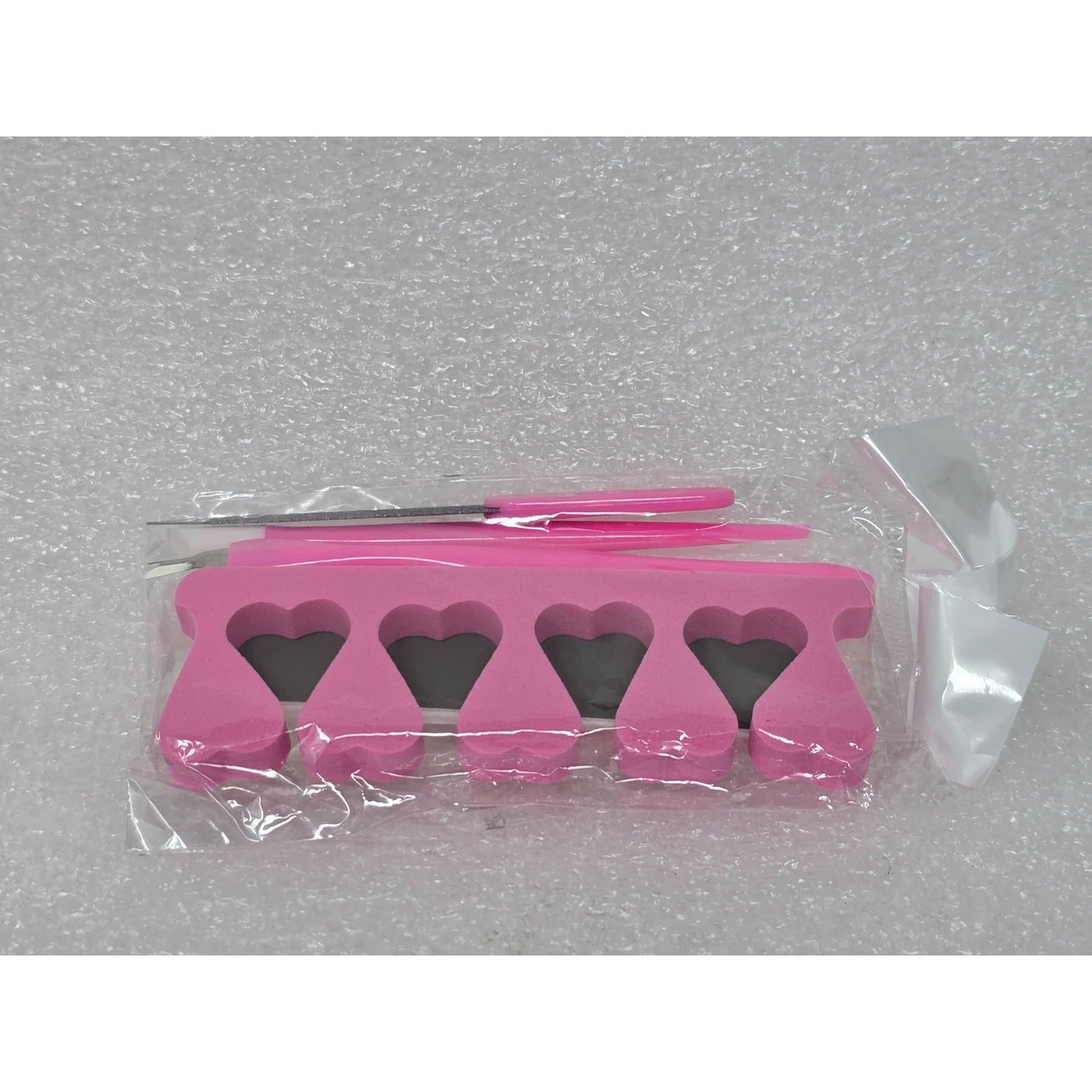 Nail Care Kit Toe Separators Files & Cuticle Tools Manicure & Pedicure Set 5 pc