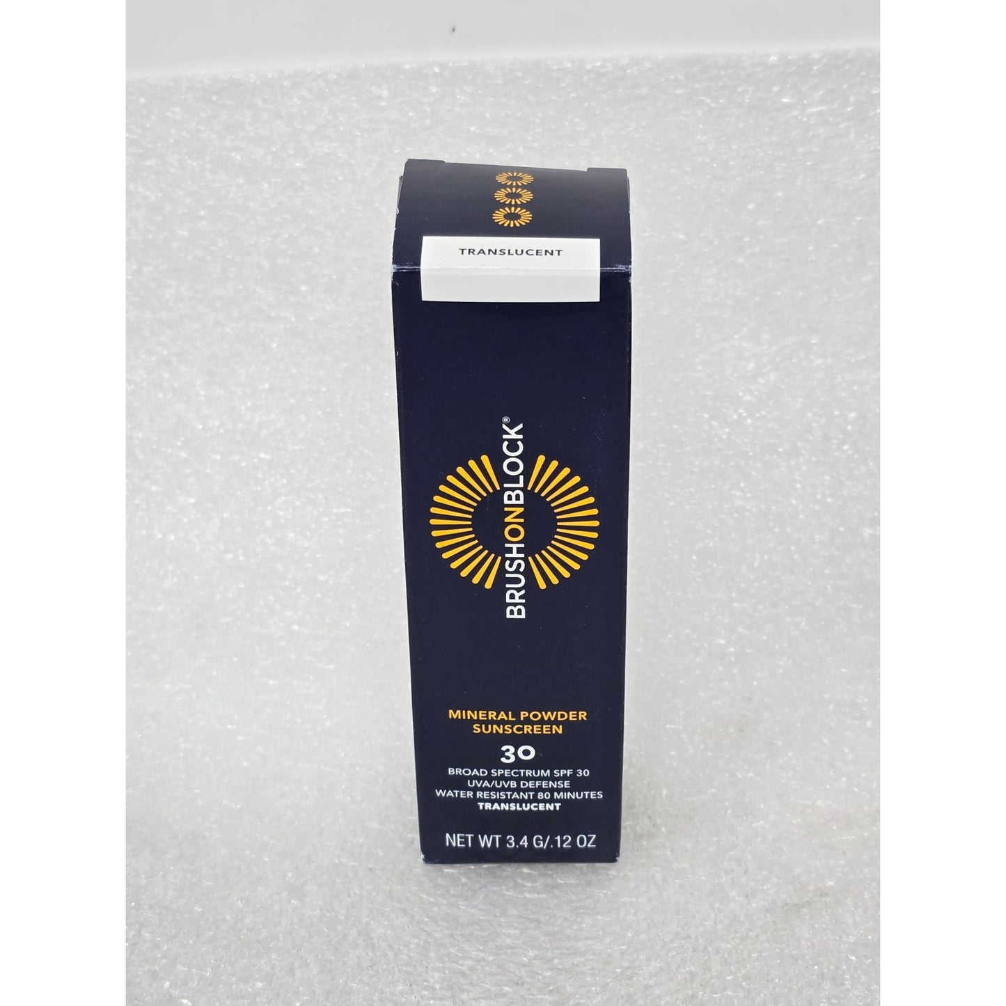 Brush On Block Mineral Powder Sunscreen SPF 30 Translucent Water Resistant