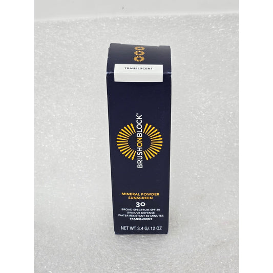 Brush On Block Mineral Powder Sunscreen SPF 30 Translucent Water Resistant