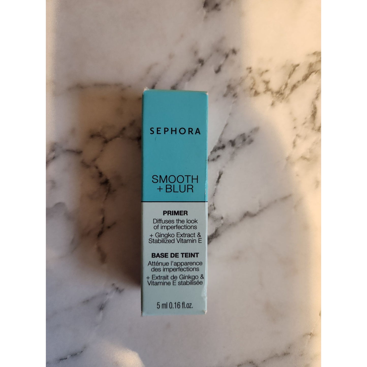 Sephora Smooth + Blur Primer Diffuses Imperfections Vitamin E Travel Size 5 ml