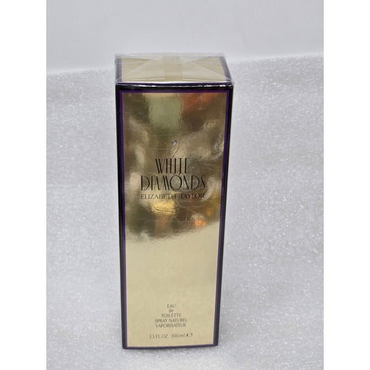 Elizabeth Taylor White Diamonds Eau De Toilette Perfume Spray 3.3 Oz Women's