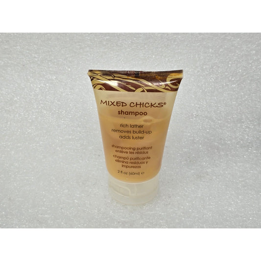 Mixed Chicks Shampoo 2 Oz Rich Lather Removes Build-Up Adds Luster Travel Size