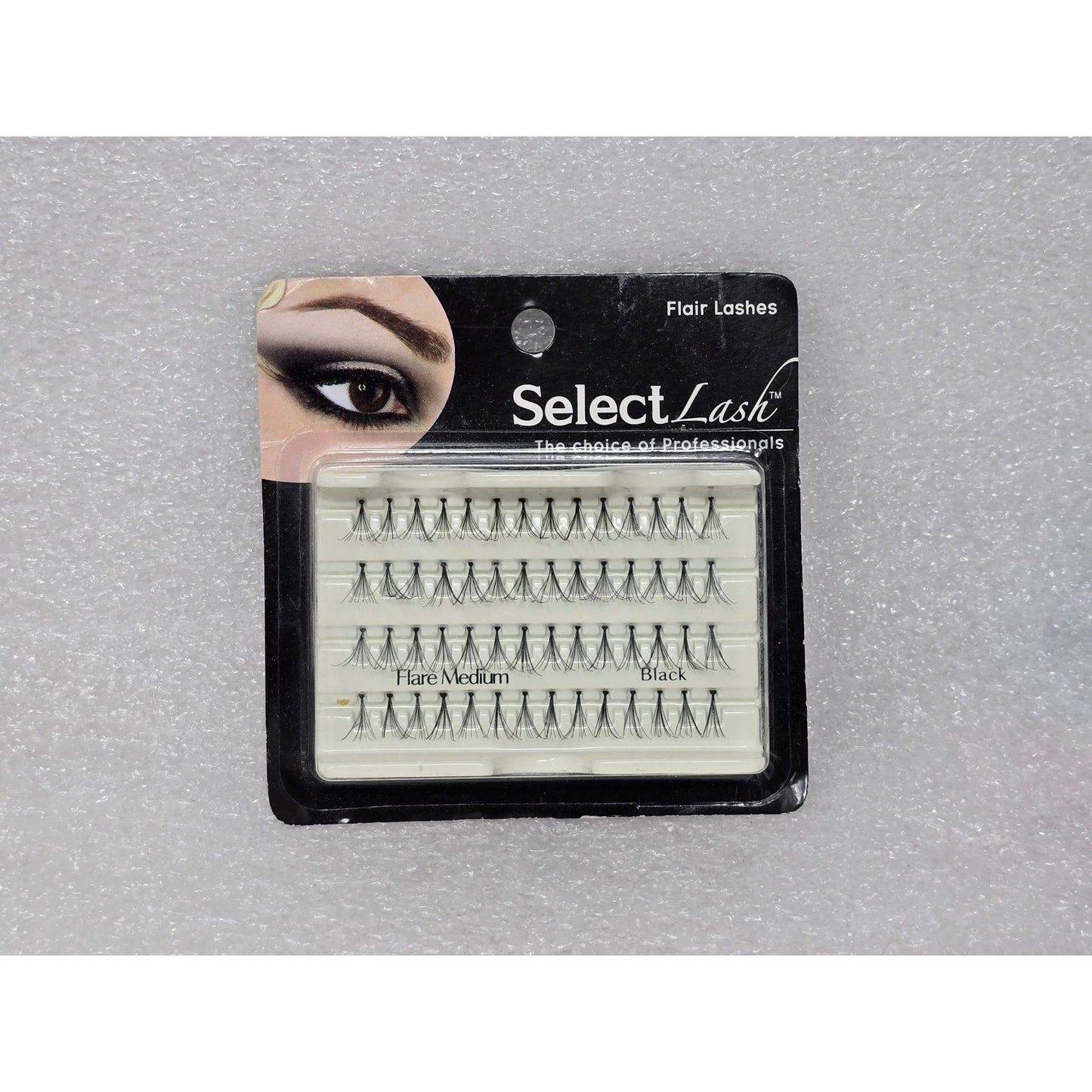 Select Lash Flair Medium Black Individual Eyelashes For Natural-Looking Lashes