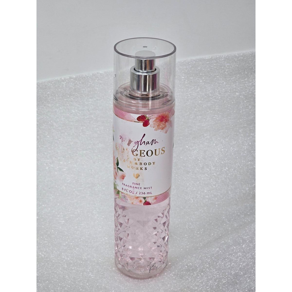 Bath & Body Works Gingham Gorgeous Fine Fragrance Mist Pink Strawberries Peach