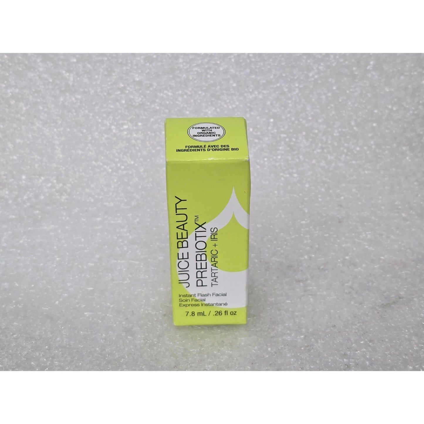Juice Beauty Prebiotic Tartaric + Iris Instant Flash Facial .26 oz Travel Size