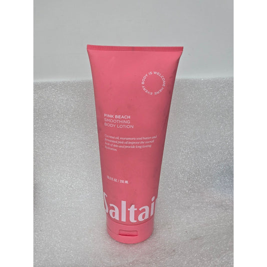 Saltair Pink Beach Smoothing Body Lotion 10 Oz Hydrating Coconut Murumuru Butter