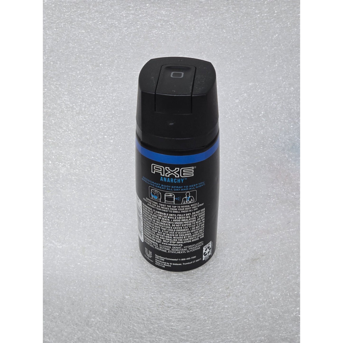 Axe Anarchy Deodorant Body Spray 4 Oz Long-Lasting 48H Fresh Scent For Men