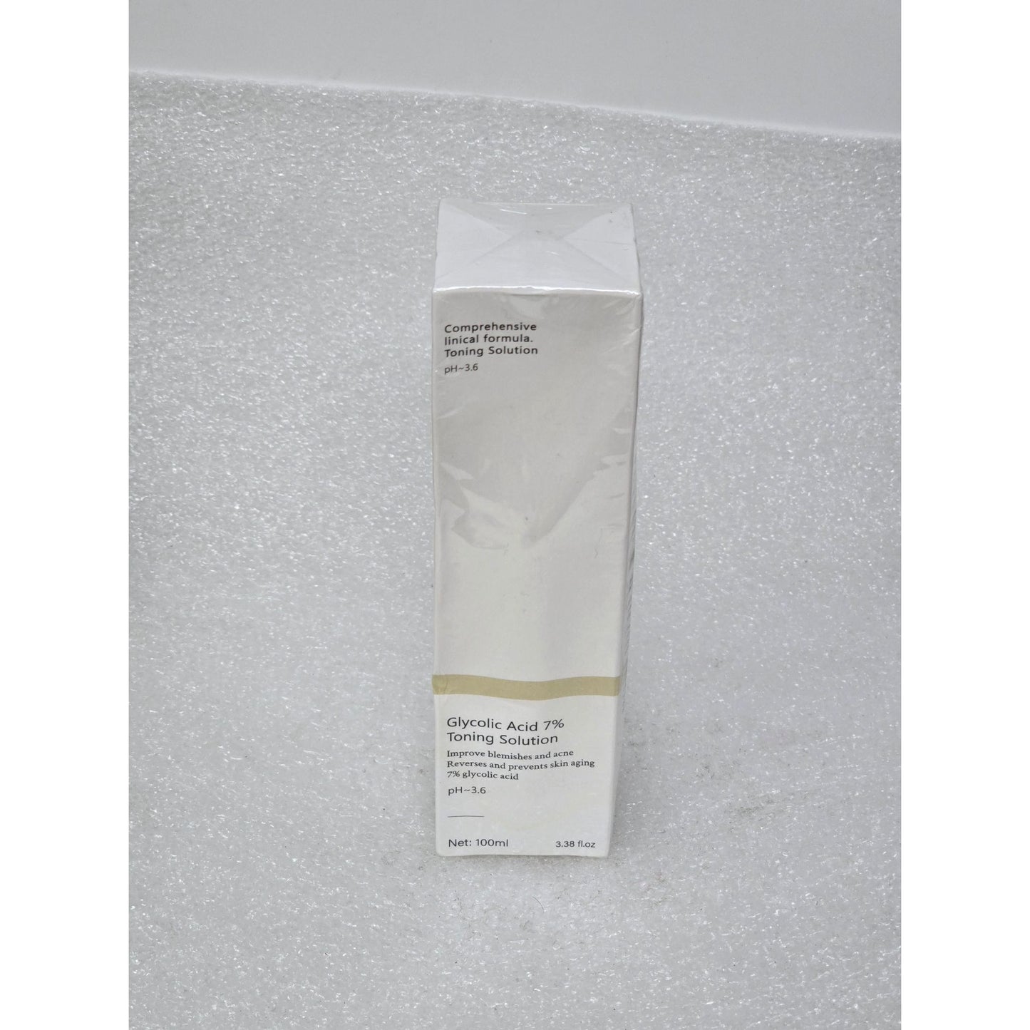 Glycolic Acid 7% Toning Solution 100ml Improves Blemishes & Acne pH 3.6