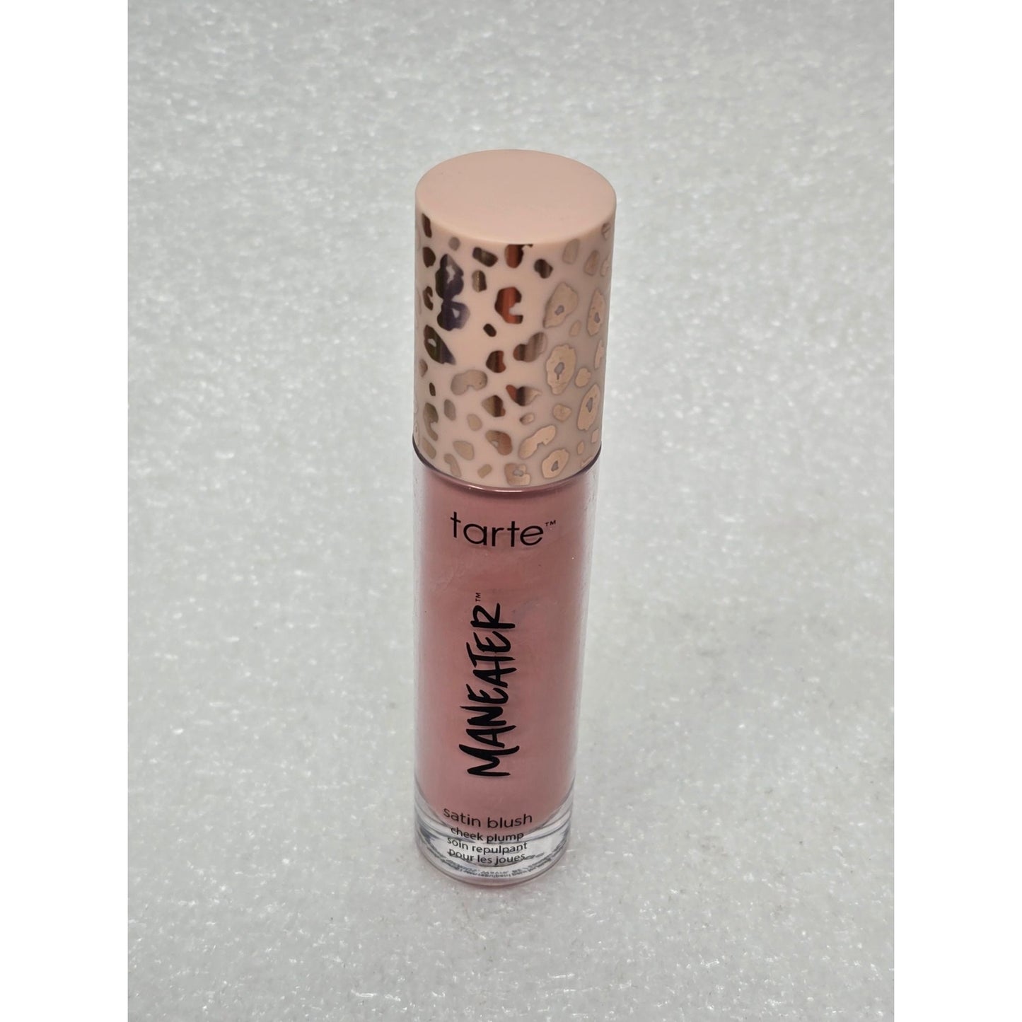 Tarte Maneater Satin Blush Cheek Plump Pink Beige Double Duty Beauty