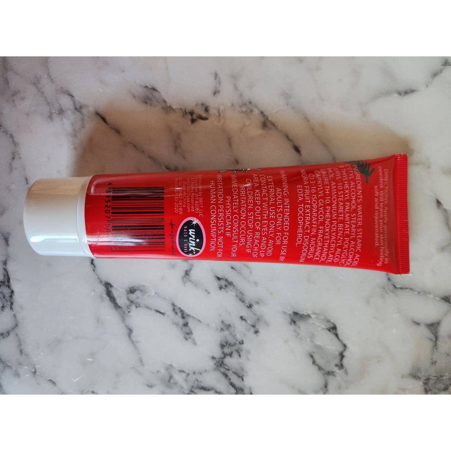 Winter Berry Hand & Body Lotion 5 Fl Oz Moisturizing Cream With Festive Design By Wink