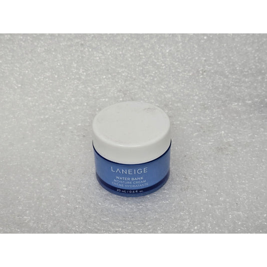 Laneige Water Bank Moisture Cream .6 oz Hydrating Face Moisturizer Travel Size