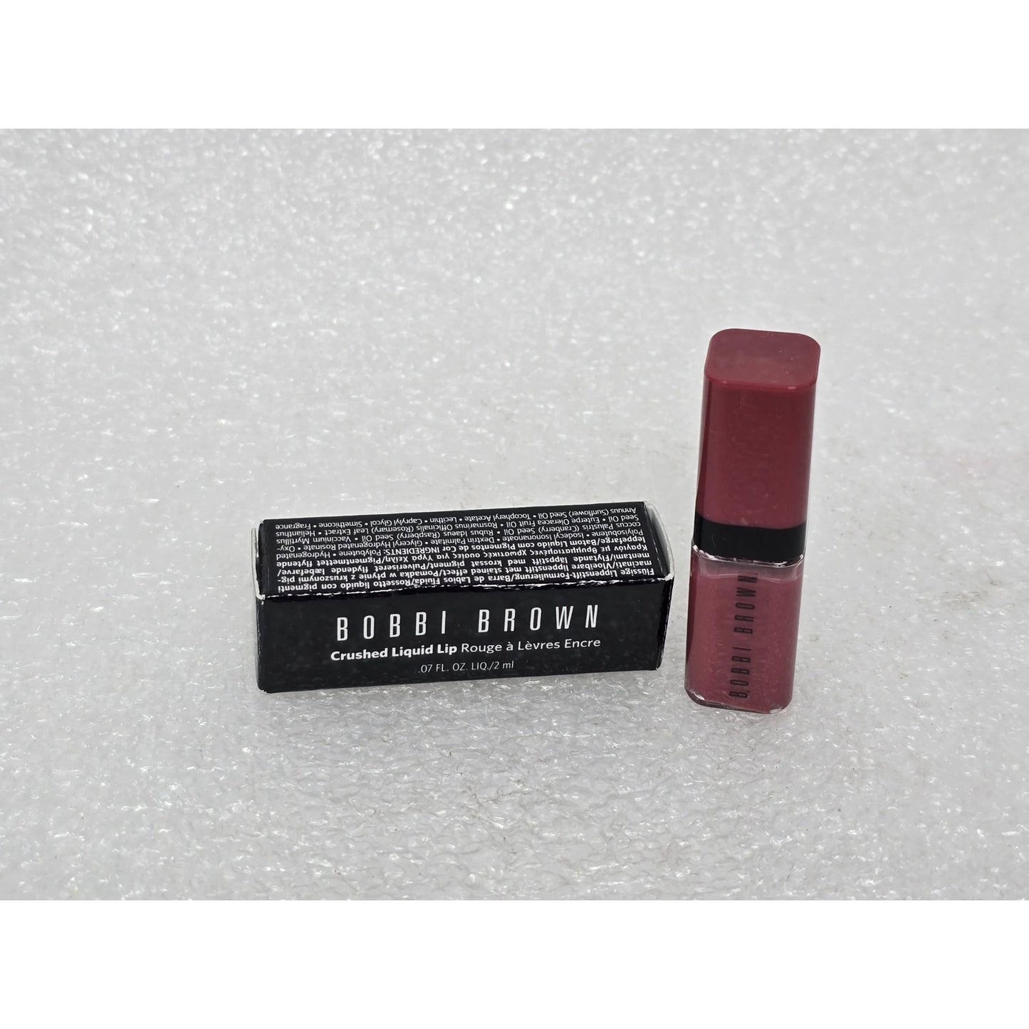 Bobbi Brown Crushed Liquid Lip Rouge Smoothie Move .07 Oz Travel Size