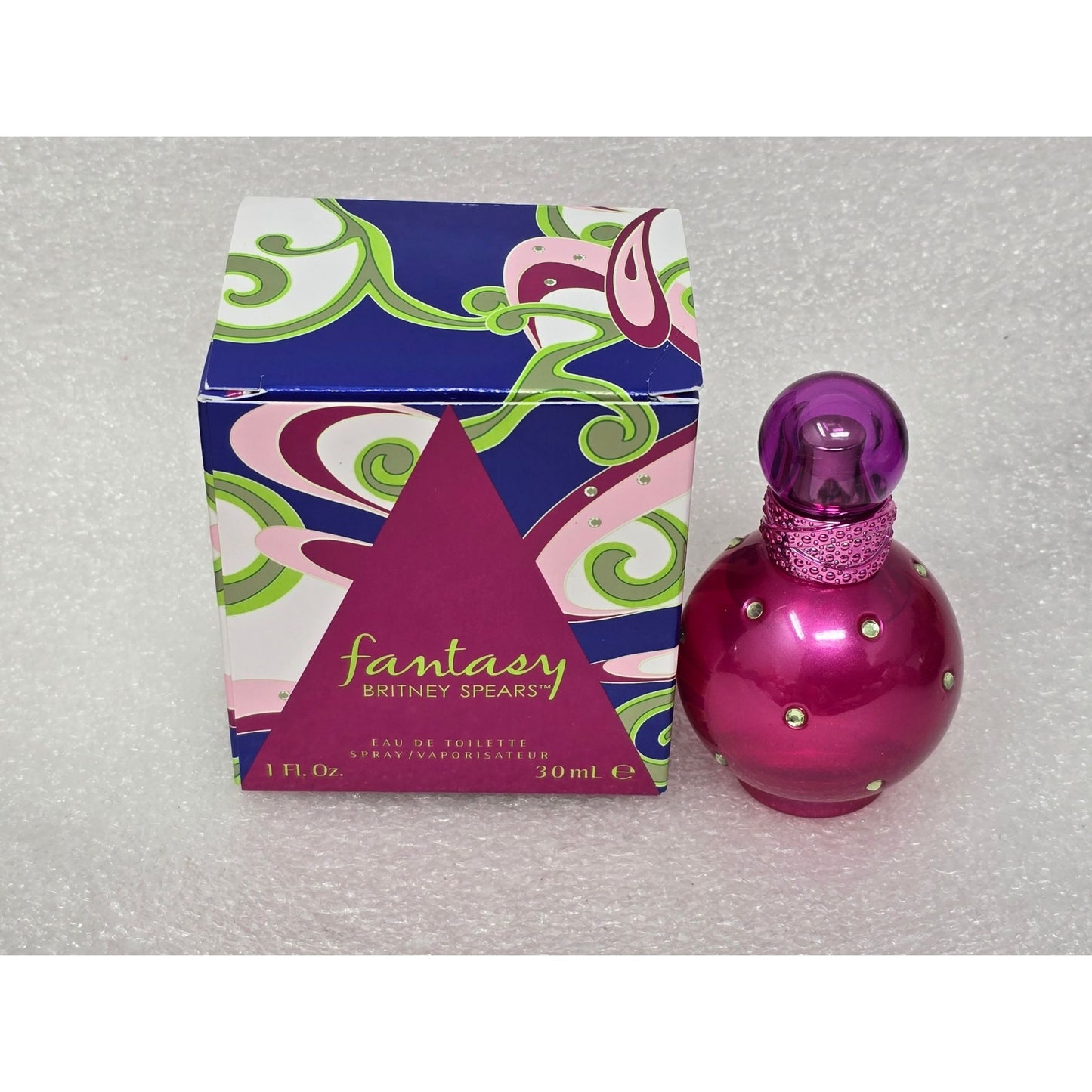Fantasy By Britney Spears Eau De Toilette Perfume Spray 1 Fl Oz / 30ml With Box