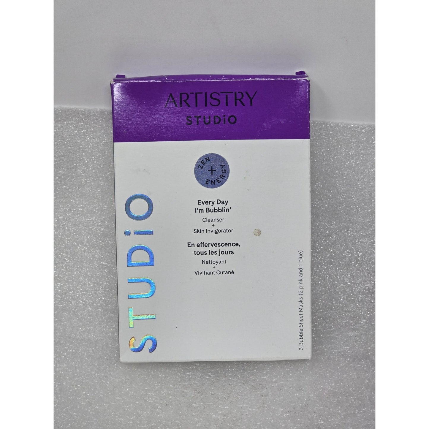 Artistry Studio Every Day Im Bubblin Cleanser & Invigorator 3 Bubble Sheet Masks