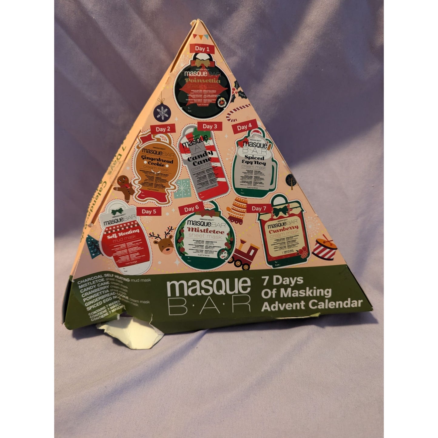 Masque Bar 7 Days Of Masking Advent Calendar Skin Care Gift Set